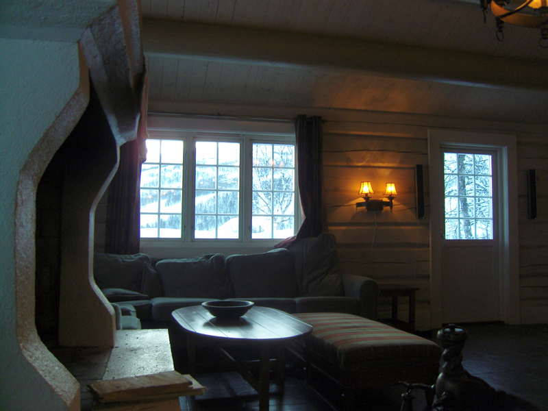 Snowmotion: luxus hütte